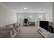 Versatile bonus room offers a comfortable living area and a dedicated workspace at 5217 Beckom St, Raleigh, NC 27616