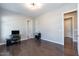 Spacious bedroom with hardwood floors, neutral walls, and abundant natural light, perfect for personalization at 536 Adkins Ridge Rd, Rolesville, NC 27571