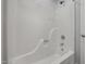 Clean and simple shower and bathtub featuring a white interior at 568 Piney Mountain Rd, Chapel Hill, NC 27514