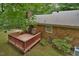 Home exterior showcasing a cozy wooden deck with lush surroundings, ideal for relaxing outdoor living at 5825 Scalybark Rd, Durham, NC 27712