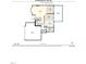 First floor plan featuring the kitchen, dining room, living room, garage and a screen porch at 816 Roanoke Dr, Cary, NC 27513