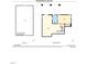 Third and Lower floor plan of 816 Roanoke Dr, Cary, NC showing the layout of the home at 816 Roanoke Dr, Cary, NC 27513