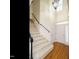 Bright foyer with high ceilings, hardwood floors, staircase, and ample natural light at 816 Roanoke Dr, Cary, NC 27513