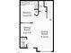 Main floor plan showcasing kitchen, dining room, living room, and powder room layout at 8640 Neuse Landing Ln # 110, Raleigh, NC 27616