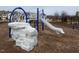 Community playground with slides and climbing area at 1024 Channel Drop, Zebulon, NC 27597