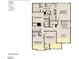 Second floor floorplan featuring 4 bedrooms, including primary with ensuite bath at 109 Moonflower Ln # Homesite 260, Wilson's Mills, NC 27520