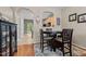 Charming breakfast nook featuring a round table with four chairs and stylish decor in a cozy space at 1096 Kelso Ln # 18, Burlington, NC 27215