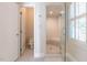 Bathroom with a walk-in shower and an attached water closet at 1605 Park Dr, Raleigh, NC 27605