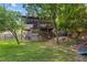 The home features a spacious deck and backyard, with plenty of room for outdoor entertaining at 1924 Strebor St, Durham, NC 27705
