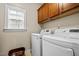 Laundry room with modern washer and dryer at 200 Heather Brook Cir, Spring Lake, NC 28390