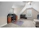 Bright office space with a large desk, ample storage, and natural light at 200 Heather Brook Cir, Spring Lake, NC 28390