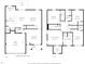 Detailed floor plan showcasing layout with dimensions for each room in this comfortable new home at 224 Brisk Dr, Zebulon, NC 27597