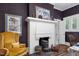 Fireplace in dining room at 302 Villa St, Rocky Mount, NC 27804