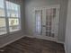 Office space with hardwood floors, window and glass paneled french doors at 3026 Freewinds Way # 50, Cary, NC 27519