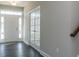 Bright entryway with hardwood floors and a view of the home's interior at 33 Brooklynn Trail # 181, Angier, NC 27501