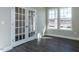 Office with natural light and stylish French doors at 33 Brooklynn Trail # 181, Angier, NC 27501