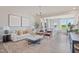 Inviting living room with stylish decor, comfortable seating, and an open view to the kitchen at 35 Hyacinth Ln # 166, Angier, NC 27501