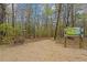 Trailhead for the American Beech Trail in a beautiful, lush forest at 392 Peach Grove Way, Lillington, NC 27546