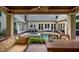 Beautiful backyard with a refreshing pool, hot tub, and comfortable patio seating at 403 Granville Rd, Chapel Hill, NC 27514