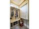 Cozy mud room with built-in bench, storage, and bright natural light at 403 Granville Rd, Chapel Hill, NC 27514