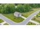 Attractive home with manicured lawn, and serene street frontage at 4221 Northrop Dr, Haw River, NC 27258
