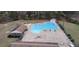 Outdoor swimming pool with lounge area and play area nearby at 4309 Birmingham Way, Raleigh, NC 27604