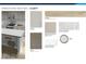 Interior finish selection showing kitchen, cabinets, countertops, flooring, carpet, bath wall and backsplash tiles at 701 Deschutes Dr, Garner, NC 27529