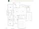 Layout of the first floor featuring a Primary suite, kitchen, great room, and a 3-car garage at 7652 Falls Creek Ln, Raleigh, NC 27614