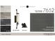 An up close look at the garage door lighting and selections for the house at 7652 Falls Creek Ln, Raleigh, NC 27614