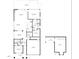 Detailed floor plan of the house highlighting room dimensions and layout at 108 Boone St, Chapel Hill, NC 27516