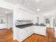 Kitchen featuring white cabinets and stainless steel appliances at 1103 Brucemont Dr, Garner, NC 27529