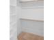 Walk-in closet with adjustable shelving, providing ample storage space at 1444 Old Apex Rd, Cary, NC 27513