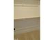Open closet with clothing rod and shelf for optimal organization at 1444 Old Apex Rd, Cary, NC 27513