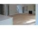 Spacious living room with fireplace and built-in shelves at 1444 Old Apex Rd, Cary, NC 27513