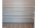 Interior shot of shelving at 1444 Old Apex Rd, Cary, NC 27513