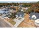 Charming light blue home with a welcoming front porch and a spacious driveway at 2015 Cheek Rd, Durham, NC 27704