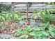 Garden with pet grave markers at 4 The Gln, Chapel Hill, NC 27514