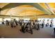 Large fitness center with many exercise machines and large windows providing natural light at 49 Pumpkin Hill Rdg, Clayton, NC 27520