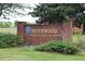 Riverwood Elementary School brick sign at 49 Pumpkin Hill Rdg, Clayton, NC 27520