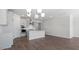 Open-concept living space with kitchen and dining area in view at 552 Lemon Daisy Ln, Knightdale, NC 27545