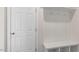 Convenient mudroom with built-in bench, coat hooks, and storage cubbies, perfect for organization at 552 Lemon Daisy Ln, Knightdale, NC 27545