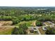 Aerial view of a neighborhood surrounded by dense greenery and large lots at 6007 Austin Falls Ct, Liberty, NC 27298