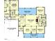 Open-concept layout highlights kitchen, great room, and rear porch, connected to bedrooms and Primary suite at Lot 13H Good Shepherd Trl, Spring Hope, NC 27882