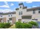 A detailed exterior of the home showcasing horizontal siding and a patio at 1710 Grace Point Rd, Morrisville, NC 27560
