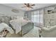 Comfortable bedroom with soft decor and natural lighting at 296 Shoreline Dr, Princeton, NC 27569