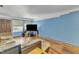 The living room provides a spacious area with natural light and a comfortable seating arrangement at 4907 Hollenden Dr # 106, Raleigh, NC 27616