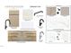 Selection of flat panel cabinets, backsplash, countertops, and modern bathroom fixtures at 512 Gordon Street # 304, Durham, NC 27701