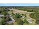 Expansive aerial view of a residential area, showcasing its natural beauty and proximity at 623 Lincoln Dr, Kenly, NC 27542