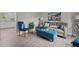 Stylishly designed living room with modern laminate flooring, complemented by a soothing color palette and comfortable seating at 623 Lincoln Dr, Kenly, NC 27542