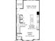 Floor plan featuring Gathering room, gourmet kitchen, dining area, and balcony at 10514 Pleasant Branch Dr # 35, Raleigh, NC 27614